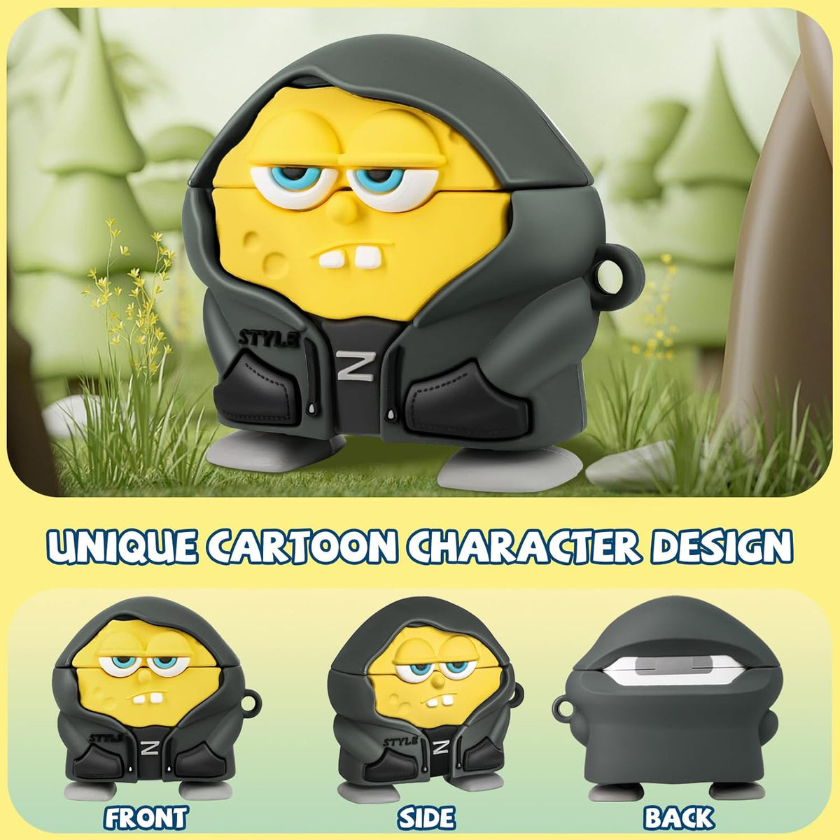 3d cartoon airpods Pro 2 cover case