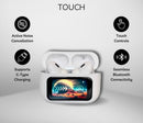 A9 Touch Screen Airbuds Super Quality Buzzer Edition White