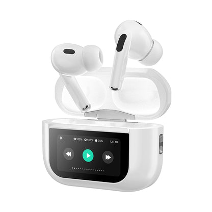 A9 Touch Screen Airbuds Super Quality Buzzer Edition White