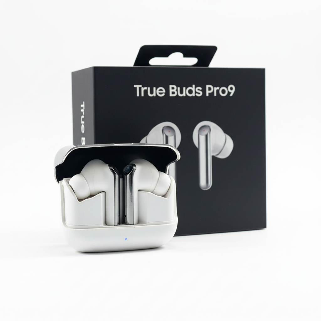 True Buds Pro 9 earbuds With Metal case